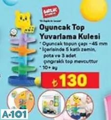 BİRLİK OYUNCAK TOP YUVARLAMA KULESİ BİRLİK OYUNCAK TOP YUVARLAMA KULESİ